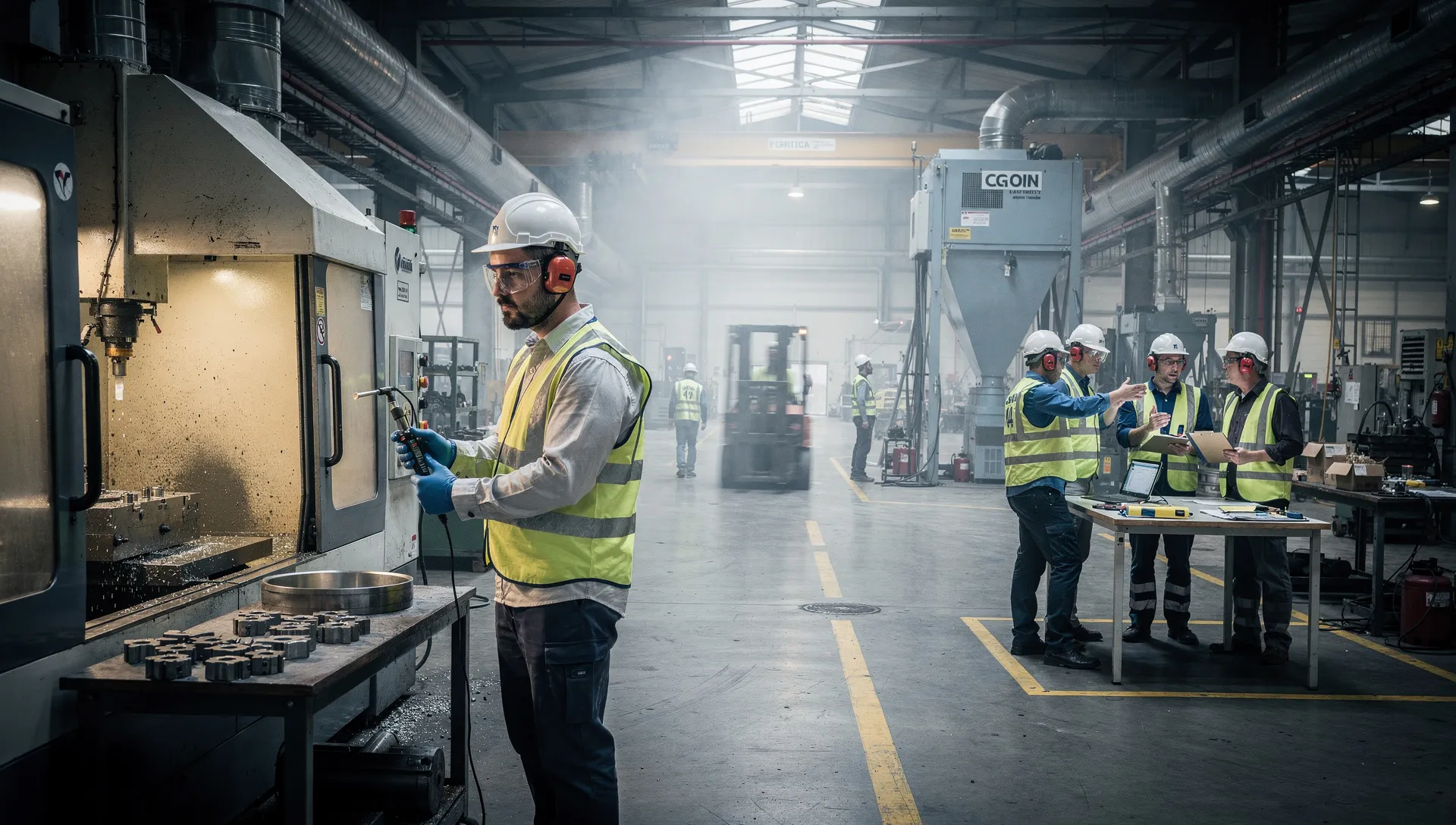 Audit tecnico dell'esposizione ai fumi in uno stabilimento metalmeccanico con impianto di aspirazione industriale